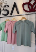 Blusa Canelada Luise