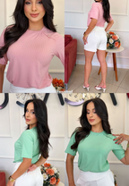 Blusa Canelada Luise