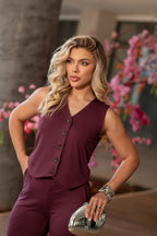 Conjunto de Calça com Colete