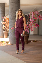 Conjunto de Calça com Colete
