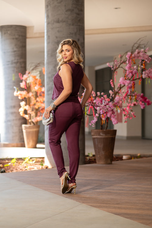 Conjunto de Calça com Colete
